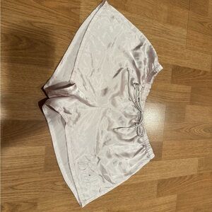 Bridal Satin Shorts